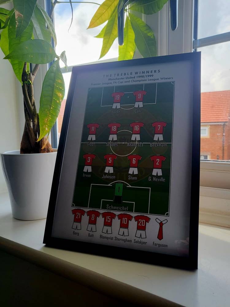 Spilla Manchester United Vincitori Del Treble 1999 Regali Per - Foto 10