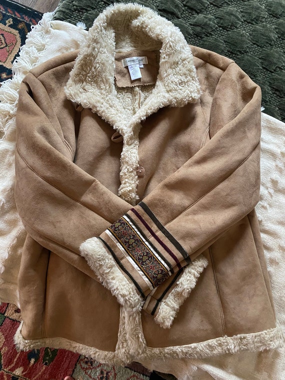 Penny Lane vintage Y2K 90s boho coat