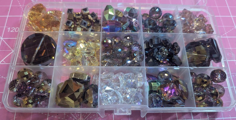 Bling Bead Boxes – Assorted High Quality Bling and Bohdi Beads - Etsy