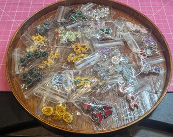 Bling Rhinestone Spacer Beads for Jewelry Making - High Quality Spacers or DIY Bracelets & Necklaces