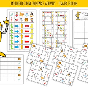 Unplugged Coding Printable Activity