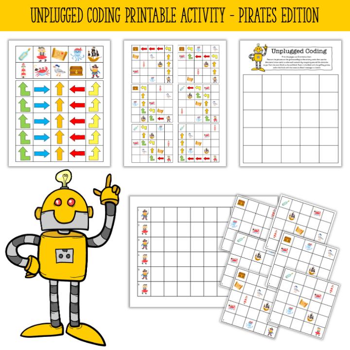 Unplugged Coding Printable Activity