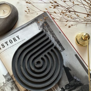 COASTERS CONCRETE, Coasters Set of Two, House Gift, Concrete, Concrete Coaster Set, Swirly Coaster, Modern Decor, Trivets, COASTER, Gifts, &