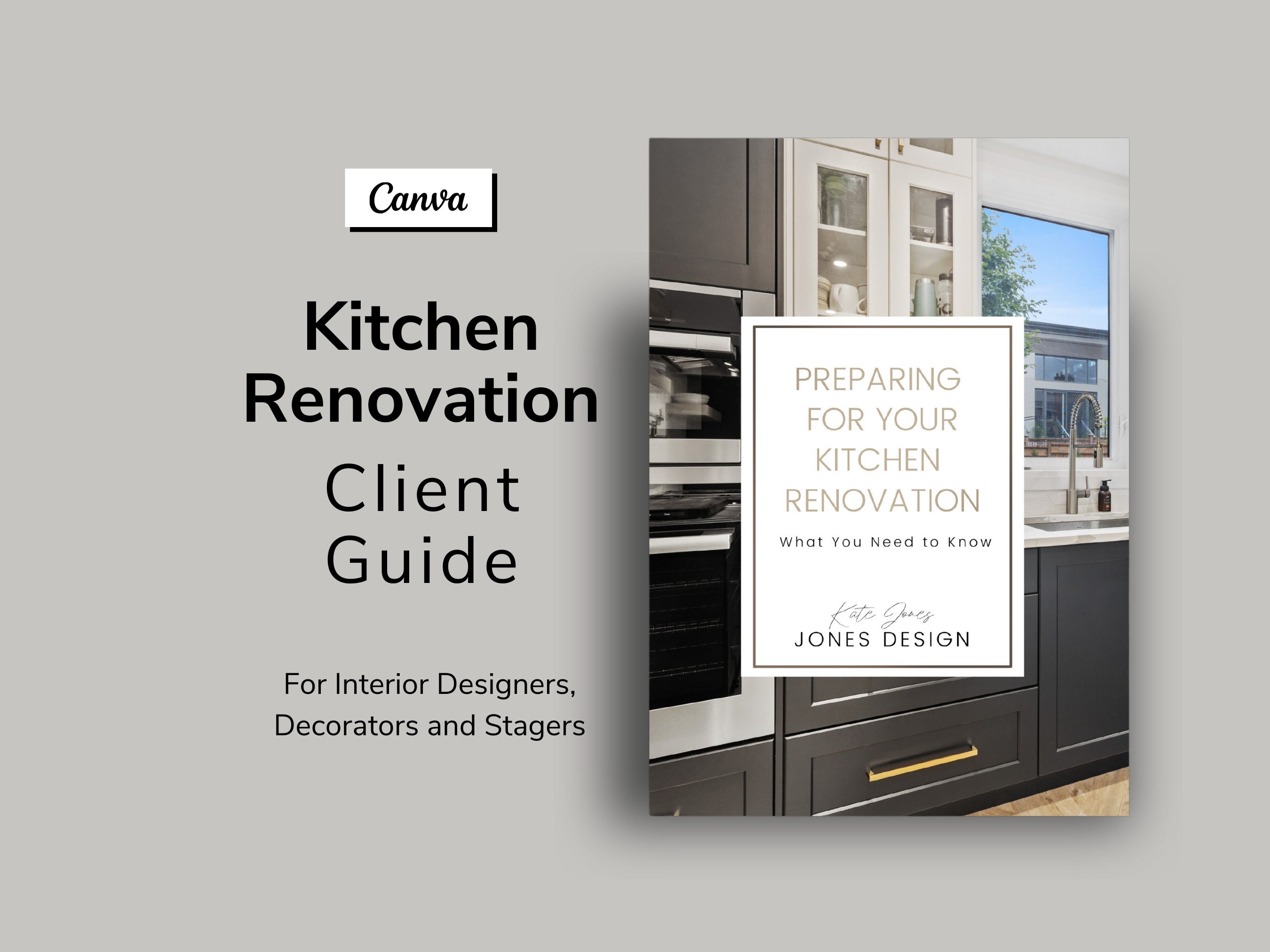 Guía del cliente para la renovación de cocinas - Plantilla de diseño de ...