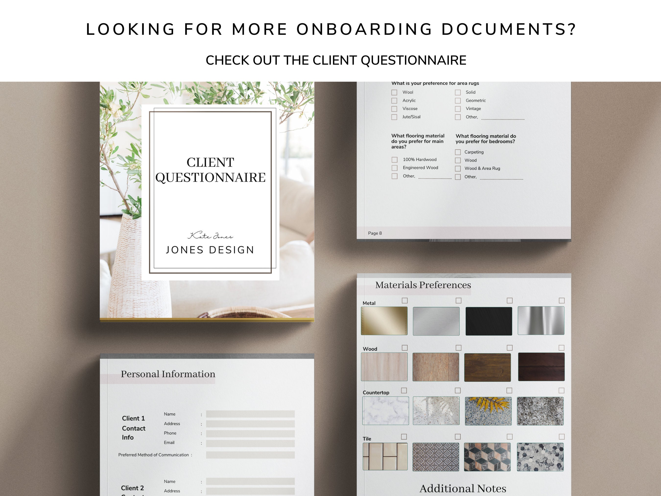 Interior Design Site Measure Checklist How to Measure a Etsy