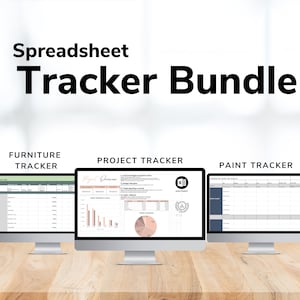 Interior Design Tracker Bundle / Spreadsheet Trackers / Excel Spreadsheet / Design Tracker