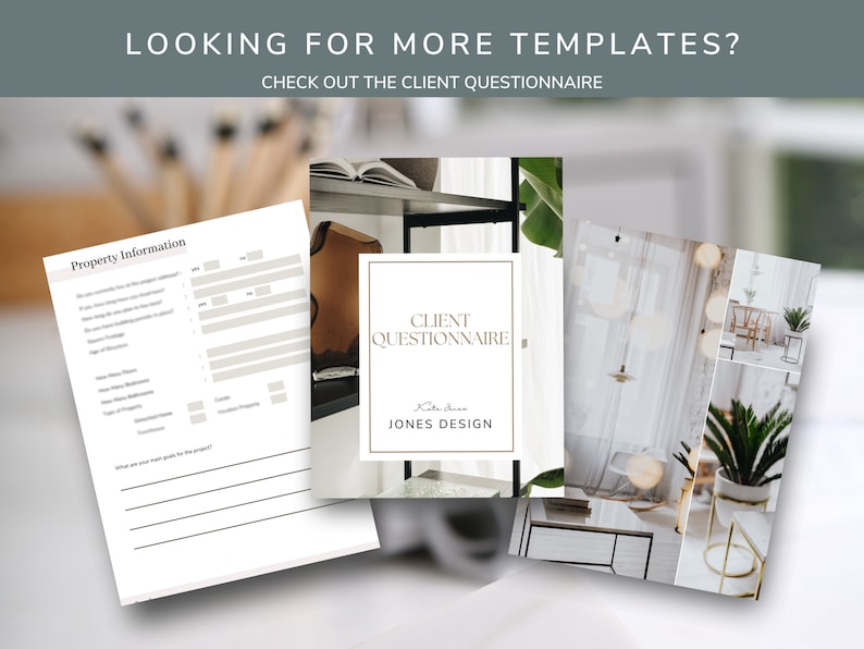 Interior Design Project Tracker - Project Management- Excel Template ...
