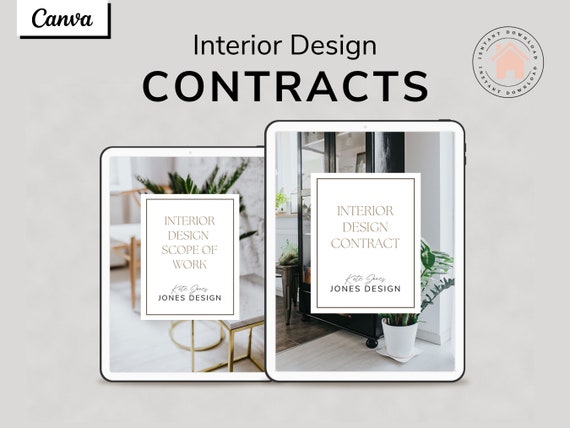 Contrato De Diseño De Interiores Modelo Contrato Interiorismo | PDF