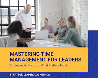 Beherrschung des Zeitmanagements für Leiter