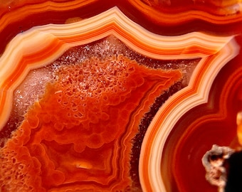 Macro Malawi Agate Wallpaper | Digital Download