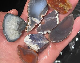 8.7oz Cut & Unpolished Random Lot | Minerals