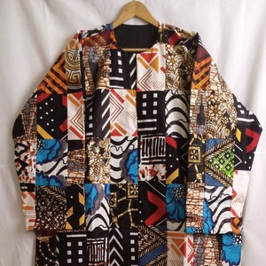 Bayefall Custom Made Patchwork 100% Real African Wax Fabrics MAde To Order