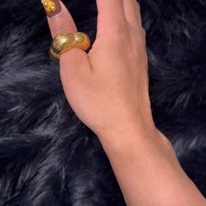 24k gold plated  Ring