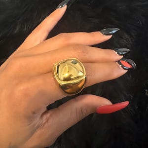 24k gold plated  Ring