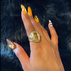 24k gold plated  Ring