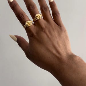 24k gold plated  Ring