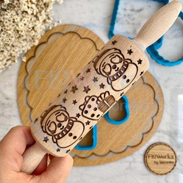 Embossed Rolling Pin Etsy Australia