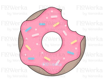 Gebissener Donut-Ausstecher