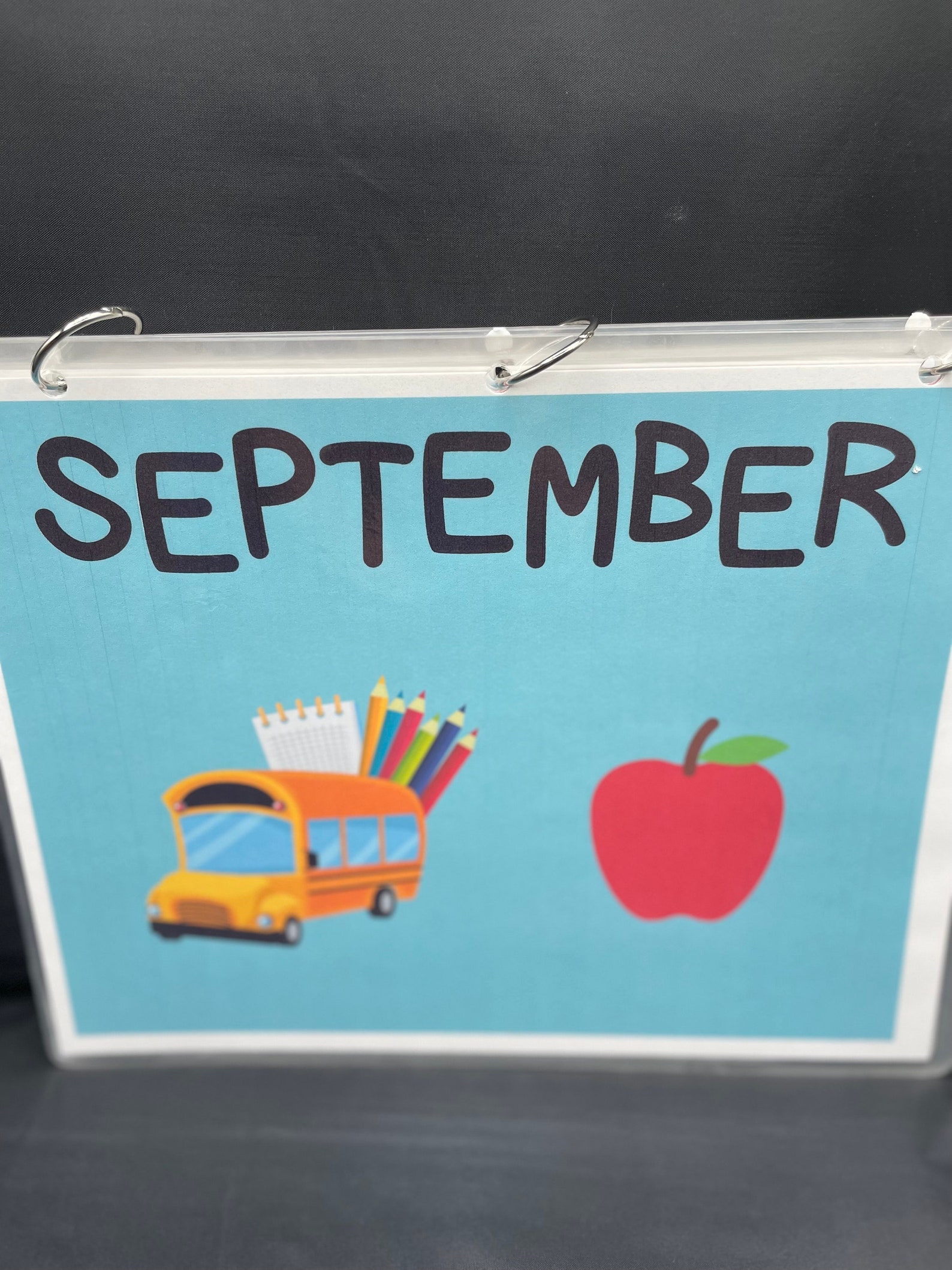 Months of the Year Activity Busy Book Game Educational Children - Etsy
