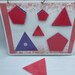 Matching Shapes Activity Busy Book Game Educational Math Preschool - Etsy