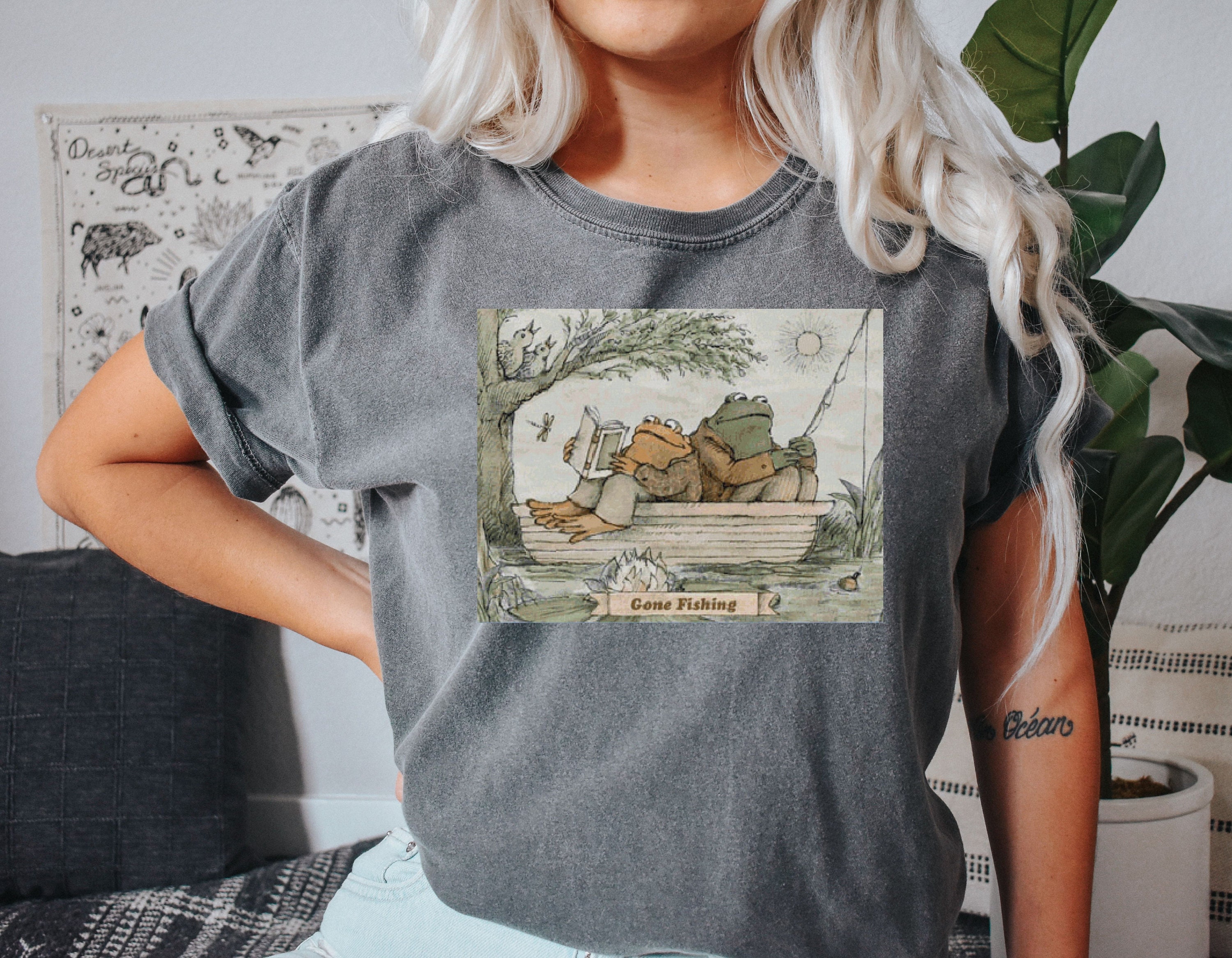 Frog and Toad, Frog and Toad Shirt, Gender Neutral Adult Clothing