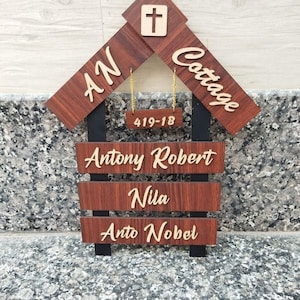 House Name Plate