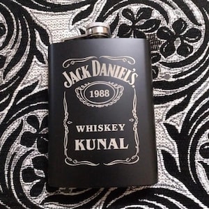 Groomsmen Flask, Engraved Flask, Personalized Groomsman Flask, Custom Hip Flask, mens Gift, Groomsmen Gift, Fathers Gift