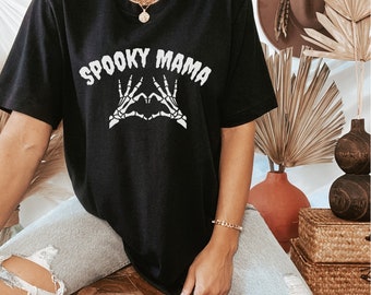 Spooky mama svg, Skelton mama, halloween mom, spooky mom svg, halloween shirt gift for mom, Spooky svg, halloween mama svg, mom life svg