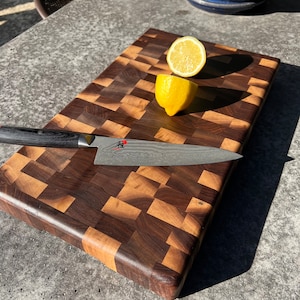 Black Walnut end grain cutting block