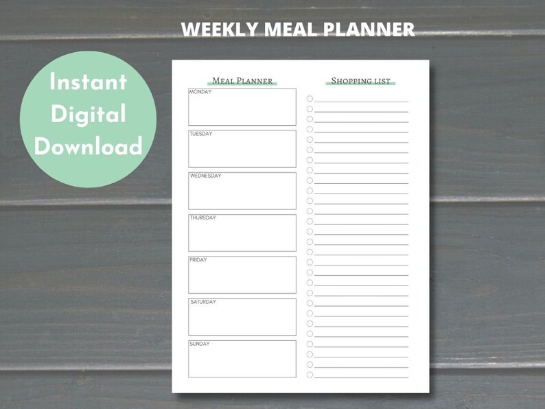 Weekly Meal Planner Printable Meal Plan Template Minimalist Etsy weekly-meal-planner-printable-meal-plan-template-minimalist-etsy