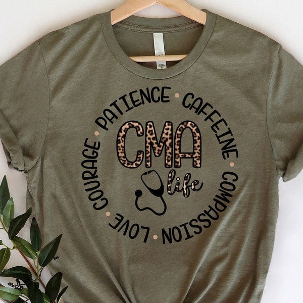 Medical Assistant Shirt Etsy