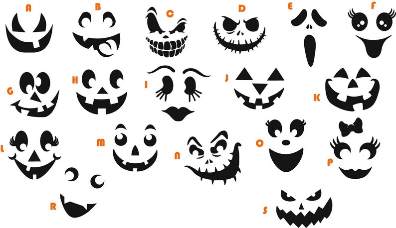 Pumpkin Face Halloween Matching Family Shirt Bild 2