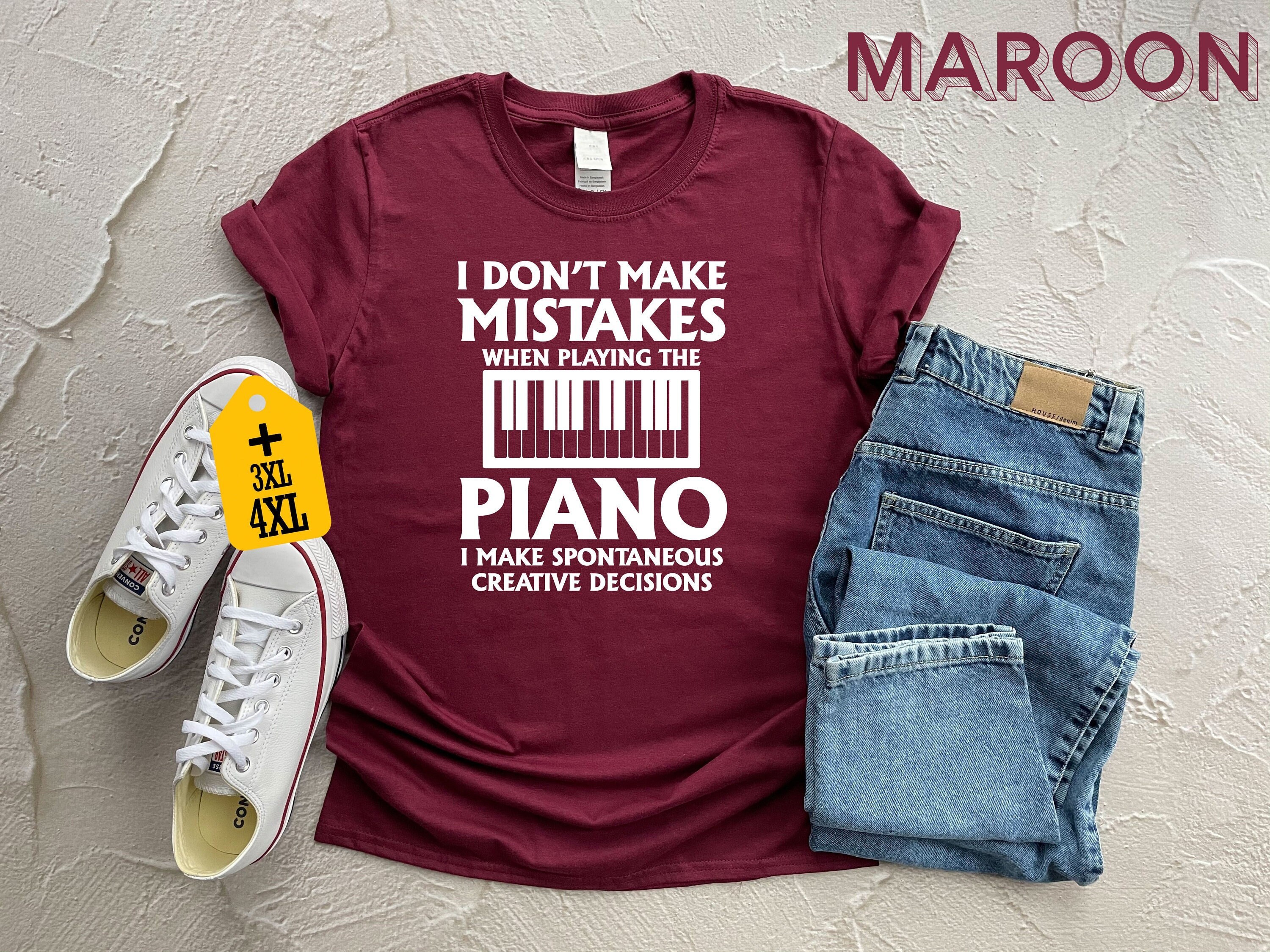  I Love Making Mistakes T-Shirt : Clothing, Shoes & Jewelry