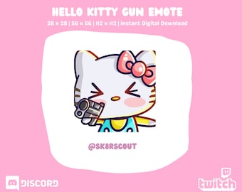 Animated Twitch Emote - Kawaii Character - Sized for Twitch & Discord