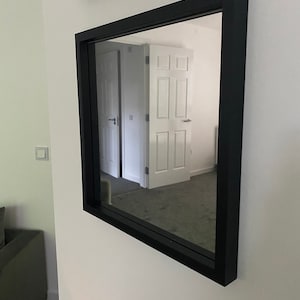 Wooden Framed Mirror 30x30