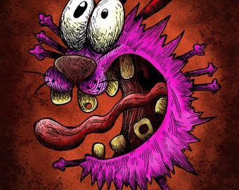 Courage print