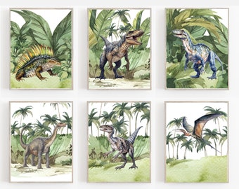 DINOSAURE mur art enfants chambre décor dinosaure art de dinosaure art mural imprimable art dinosaure décor dinosaure affiche enfants mur art chambre d’enfant