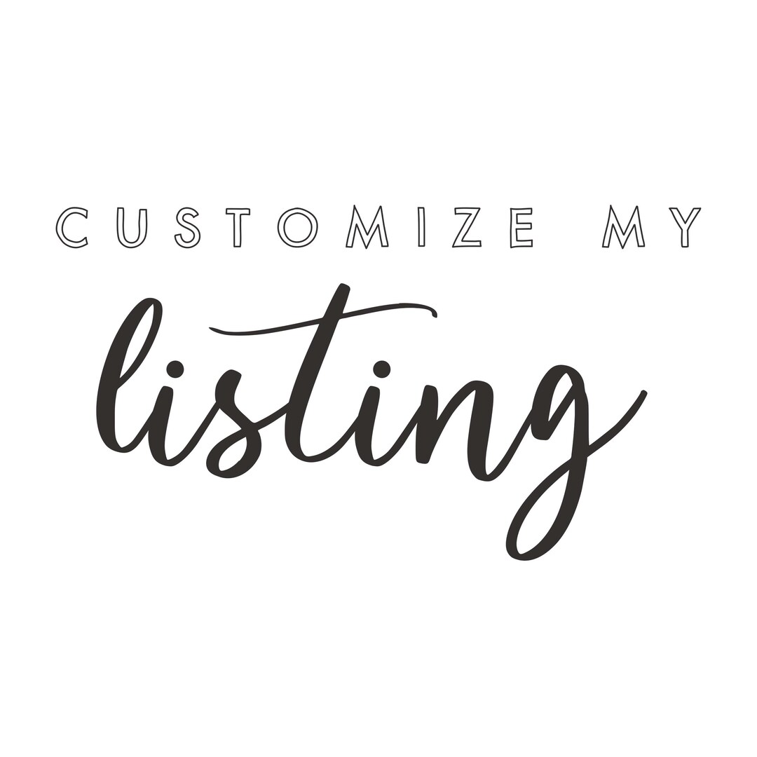 CUSTOM LISTING Etsy