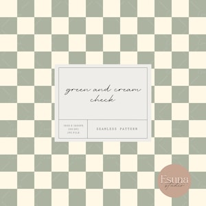 Groen geruit naadloos patroon Retro vinkje Herhalingspatroon Geruit digitaal ambachtelijk papier Retro stofpatroon Groen scrapbookingpapier