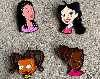 Cartoon Queens Pin Set