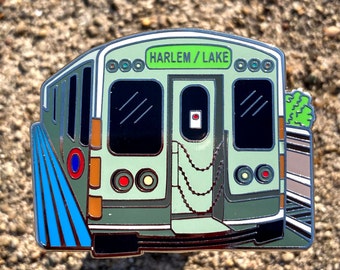 The Green Line Pin