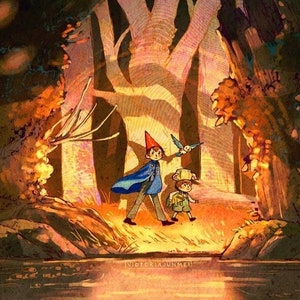 OTGW| Papier cartonné IMPRESSION La Forêt des bêtes 11 x 6 po