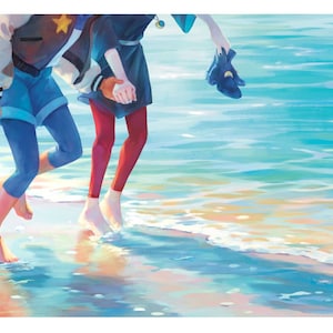 L'HO] Lumity à la plage | IMPRIMER 30,5 x 6,5 cm sur du papier cartonné