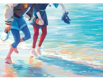 TOH] Lumity at the Beach | PRINT 12&quot;x6.5&quot; Cardstock