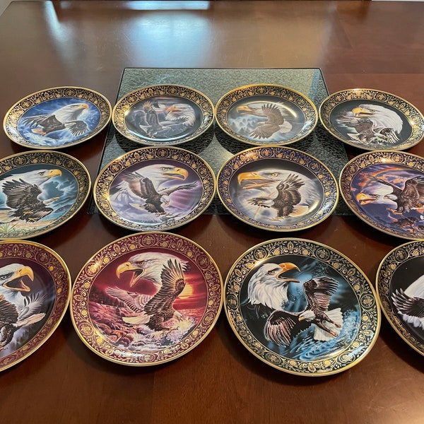 Franklin Mint Plates Etsy