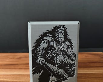Giant Themed Deck Box – Two-Tone 3D Printed Card Storage, Commander Ready