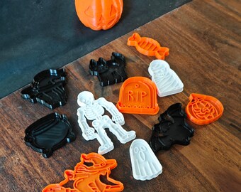 Halloween-uitsteekvormpjes: set spookachtige vormen