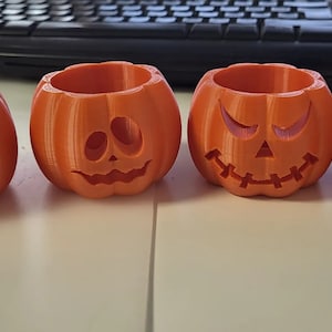 Handmade Halloween Pumpkin Tea Lights! Light Up Your Halloween with These Spooky Tea Lamps&quot;