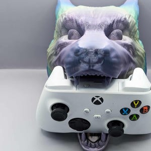 Wolf Controller Holder -  Wall Mountable or Tabletop Stand versions!