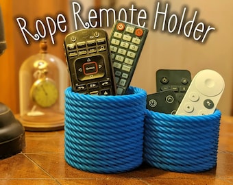 Rope design Remote holder and Catch all!